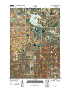 High Elk Hill NW 2012 topographic map thumbnail