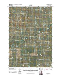 Faith SW 2012 topographic map thumbnail