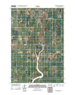 Frederick NW 2012 topographic map thumbnail