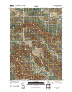 Grindstone SW 2012 topographic map thumbnail