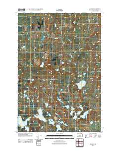 Hillhead 2012 topographic map thumbnail
