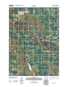 Jamesville 2012 topographic map thumbnail