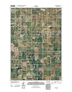 Hosmer 2012 topographic map thumbnail