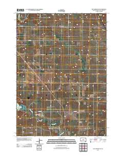 Hot Springs SE 2012 topographic map thumbnail