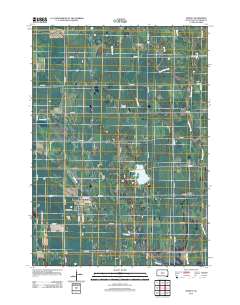Hurley 2012 topographic map thumbnail