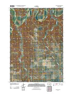 Hamill NW 2012 topographic map thumbnail