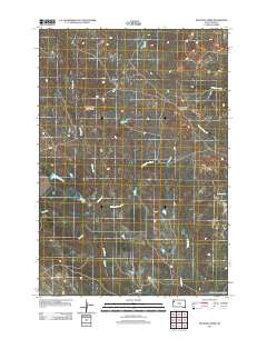 Granger Creek 2012 topographic map thumbnail