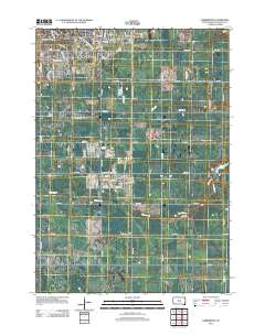 Harrisburg 2012 topographic map thumbnail