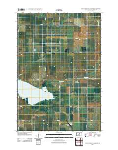 Hoven Municipal Airport 2012 topographic map thumbnail