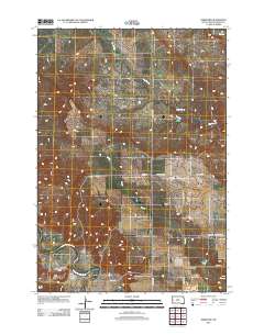 Hereford 2012 topographic map thumbnail