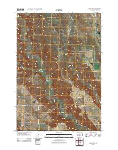 Hereford NE 2012 topographic map thumbnail