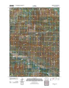 Hermosa NE 2012 topographic map thumbnail