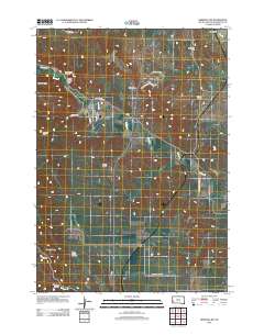 Hermosa NW 2012 topographic map thumbnail