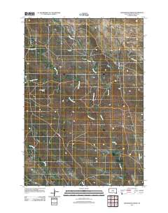 Greasewood Draw 2012 topographic map thumbnail