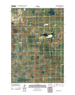 Herreid NE 2012 topographic map thumbnail