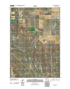 Miller Dam 2012 topographic map thumbnail
