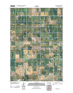 Miller NW 2012 topographic map thumbnail