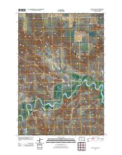 Little Eagle 2012 topographic map thumbnail