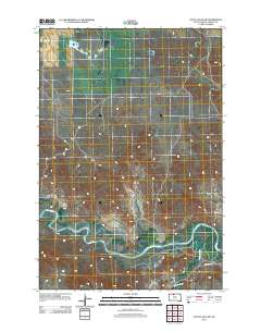Little Eagle NW 2012 topographic map thumbnail