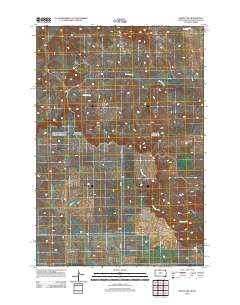Mahto NW 2012 topographic map thumbnail