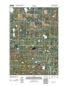 Lake Francis 2012 topographic map thumbnail