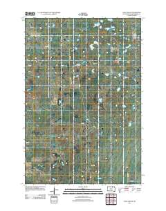 Long Lake SE 2012 topographic map thumbnail