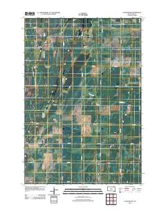 Langford SW 2012 topographic map thumbnail