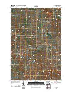 Ladner 2012 topographic map thumbnail