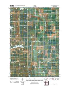 Lonesome Lake 2012 topographic map thumbnail