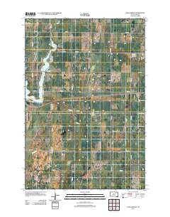 Lake Parmley 2012 topographic map thumbnail