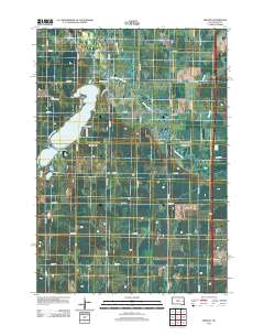 Medary 2012 topographic map thumbnail