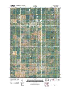 Leola 2012 topographic map thumbnail