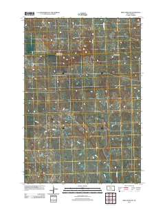 Irish Creek NW 2012 topographic map thumbnail