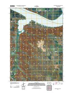 Lower Brule SW 2012 topographic map thumbnail