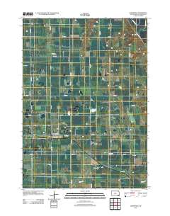 Lesterville 2012 topographic map thumbnail