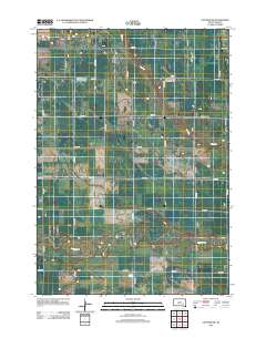 Letcher SW 2012 topographic map thumbnail