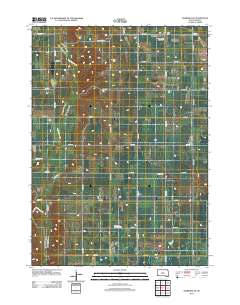 Niobrara NE 2012 topographic map thumbnail