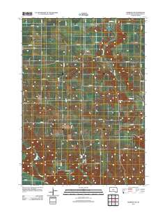 Niobrara NW 2012 topographic map thumbnail