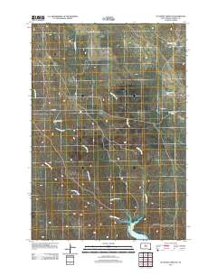 No Heart Creek NE 2012 topographic map thumbnail