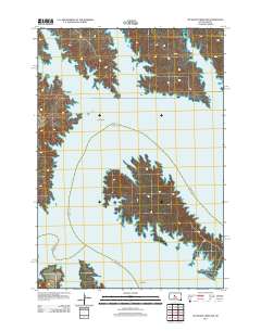 No Heart Creek SW 2012 topographic map thumbnail