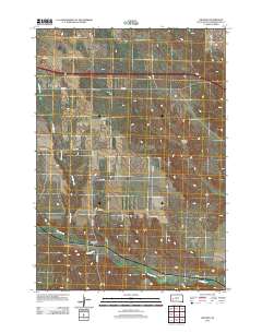Owanka 2012 topographic map thumbnail