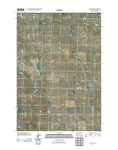 Opal West 2012 topographic map thumbnail