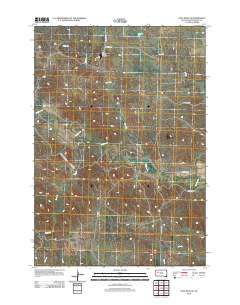 Opal West SE 2012 topographic map thumbnail