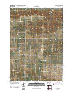 Owanka NE 2012 topographic map thumbnail