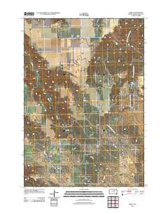 Kirley 2012 topographic map thumbnail