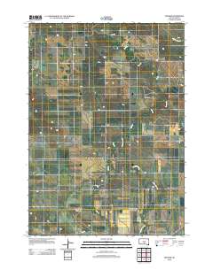 Mosher 2012 topographic map thumbnail