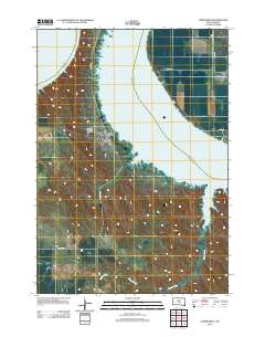 Lower Brule 2012 topographic map thumbnail