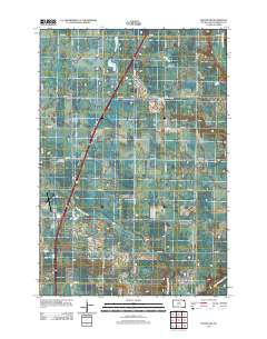Peever NW 2012 topographic map thumbnail