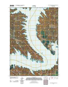 Patch Skin Buttes SE 2012 topographic map thumbnail