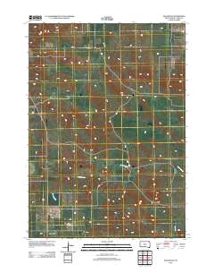 Olsonville 2012 topographic map thumbnail